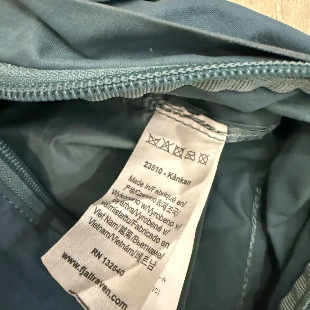 Fjallraven Kanken Slate Blue Backpack - Picture 11 of 11